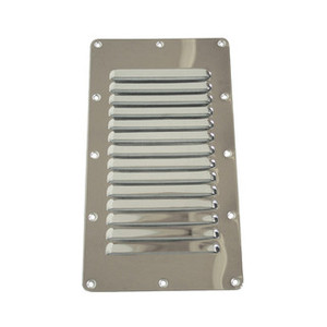 12 Lourve Vent Stainless Steel 230x125mm Vertical