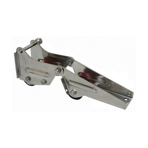 Anchor Device 4 Stainless Steel - Black Rollers