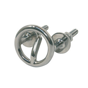 Ski Tow Eye 89mm Dia M12 Stainless Steel