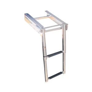 Stainless Steel - 2 Step Under Platform Ladder