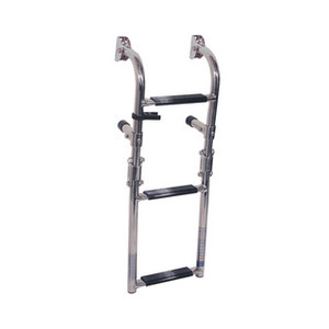 Mini 3 Step Stainless Steel Narrow Ladder