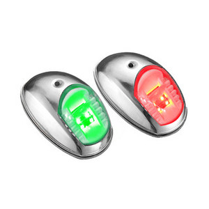 Light Navigation Stainless Steel LED Port and Starboard Light