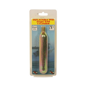 Cylinder Gas (CO2) 25g 1/2"Unf (100N Jackets)