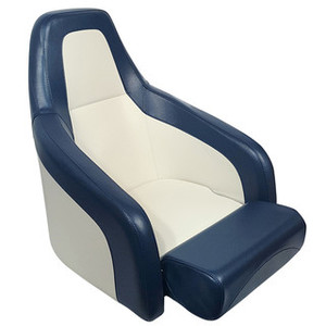 Seat HM 51 Flip Up White/Dark Blue
