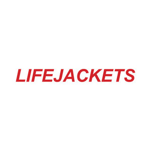 Sticker - Lifejacket 200 x 35mm