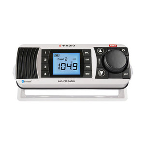 Marine Am/Fm Radio & B/Tooth White