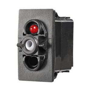 Switch On-Off-On (No Actuator) Dual Pole