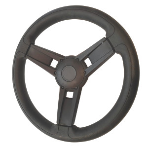 Steering Wheel 3 Spoke Black Soft Touch