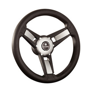 Steering Wheel 3 Spoke Giazza Brushed