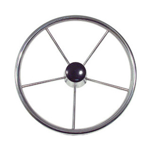 Steering Wheel 15.5 Stainless Steel 25 Degree Dish