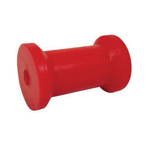 Roller 8"X 21mm Keel Red Poly