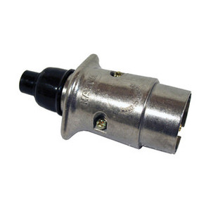 Trailer Plug 7 Pin Round Metal