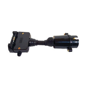 Adaptor - 7 Pin Round on Car - 7 Pin Flat on Trailer