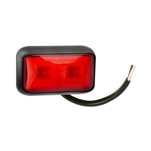 LED Marker Light Red 58x35 10-30V