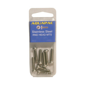 Aquapac Round Mounts 1/4 x 2 1/2 (Pack of 2)