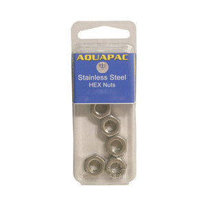 Aquapac Hex Nuts 5/16 UNC (Pack of 6)