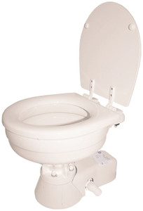 Toilet 24V Quiet Flush Standard Salt Water