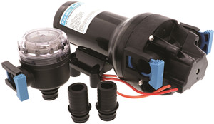 Jabsco Par-Max 6 Heavy Duty 24V Fresh Water Press Pump 40psi 22.7lpm