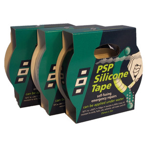 Silicon Tape - Self Fusing White 25mm x 3m