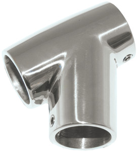 316 Stainless Steel Universal 60 Degree Tee Rail Fitting  22mm