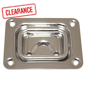 Flush Pull 76 x 57mm Stainless Steel