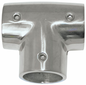 Rail Fit - Stainless Steel 90 Tee 25mm