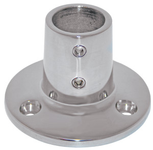 Base - Stainless Steel 90 Degree Round 25mm
