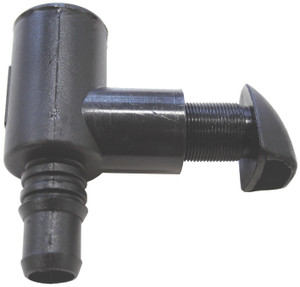 Breather - 90 Degree Nylon Black