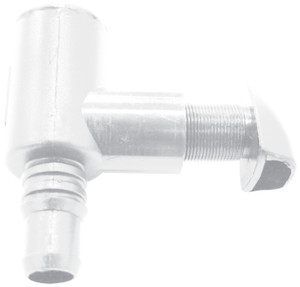 Breather - 90 Degree Nylon White