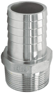 Hose Tail 316 Stainless Steel 1" x 25mm