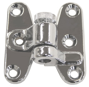 Hinges Separating Chrome Plated Brass Pair