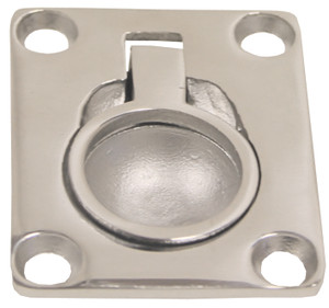 Flush Pull Cast Stainless Steel 48x38mm
