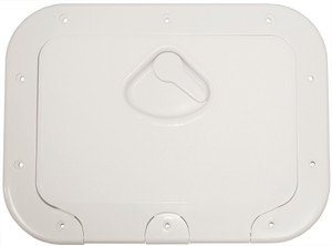 Hatch 375x275mm White Removable Lid