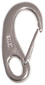 Snap Hook Cast Stainless Steel 70mm