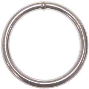 Round Ring Stainless Steel 6 x 50mm