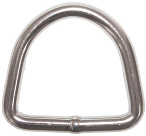 Dee Ring Stainless Steel 6 x 50mm