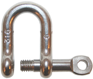 D-Shackle Stainless Steel 12mm