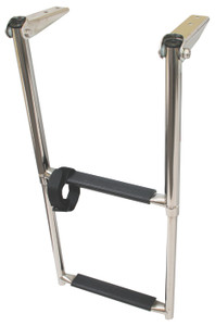 Stainless Steel, Telescopic, Top Mount Ladder - 2 Step, W 290mm