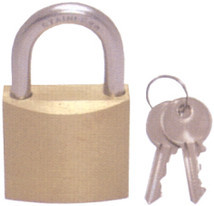 Stainless Steel/Brass Padlock 45mm
