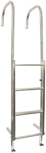 Ladder - Deck Mount Large, 7 Step, Stainless Steel, Top Mount, W 310mm