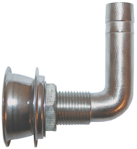 Fuel Vent - Recess Stainless Steel 16mm