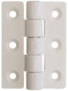 Nylon Hinges White 45mm