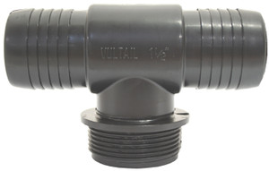 Barbed Tee Joiner BSP Male 1 1/2" - 38mm
