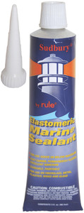 Sudbury Elastomeric Marine Sealant - Rule, Clear 88ml Tube