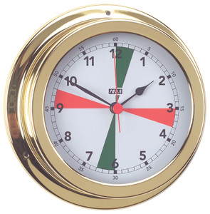 Clock RS Zone Brass 120mm
