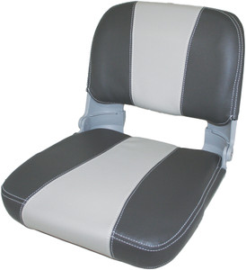Axis Stainless Steel48 Folding Padded Seat Charcoal / Grey