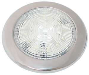 Cabin Light 28 x LED Stainless Steel 12V