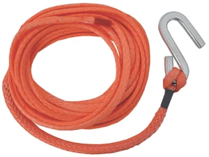 Winch Rope 5mm x 5m, S-Hook