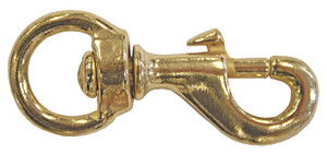 Snap Swivel Bolt Brass 78mm