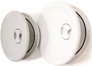 Hatch Round Open White 334mm